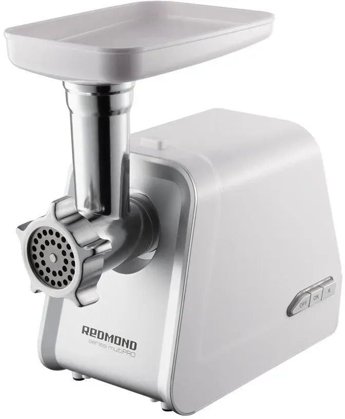Мясорубка Редмонд RMG-1216-8 1800Вт белый/серебристый - фото 1