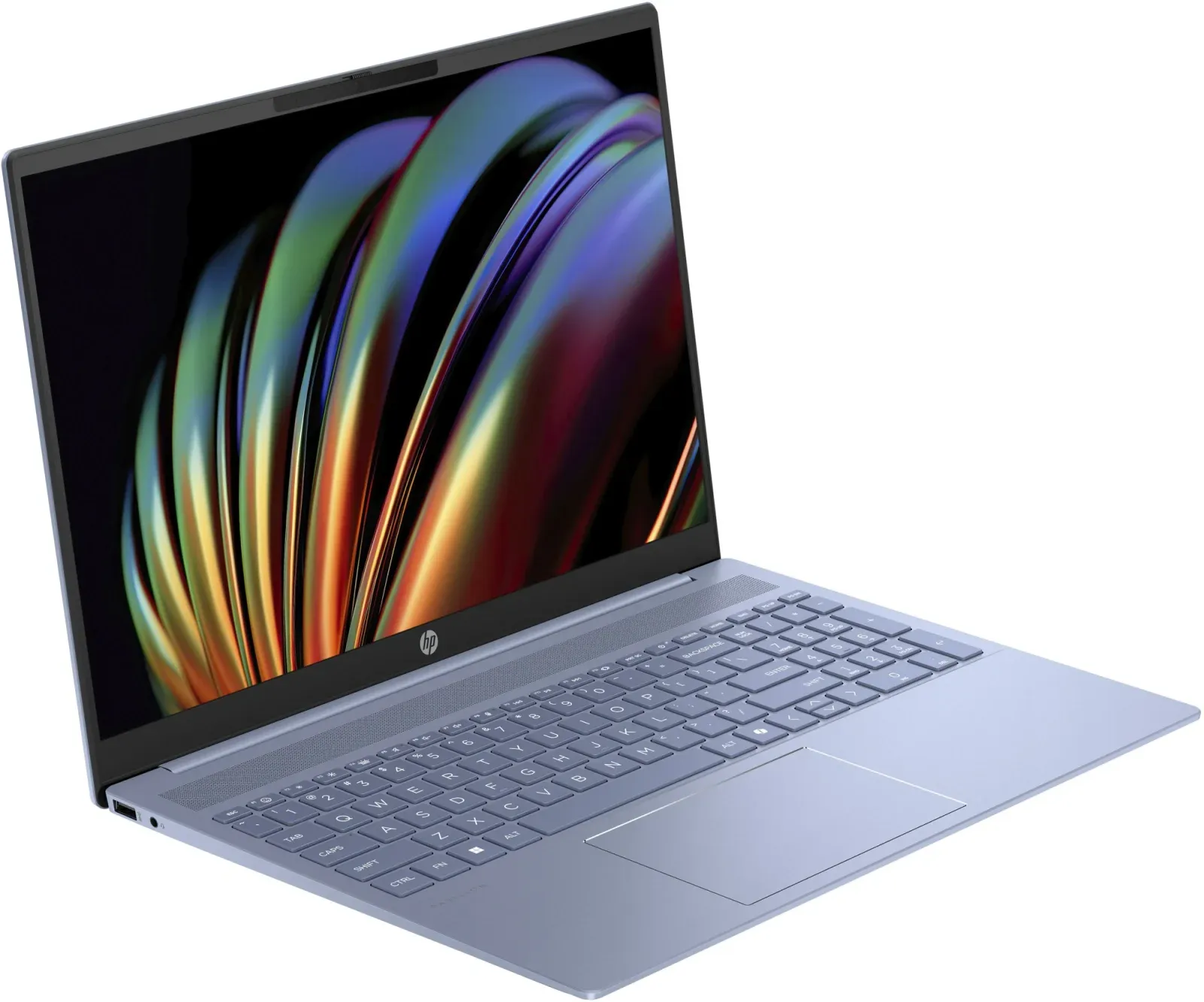 Ноутбук HP Pavilion 16-af0027ci Core Ultra 5 125U 16Gb SSD512Gb Intel Graphics 16 IPS WUXGA 1920x1200 FreeDOS lt.blue WiFi BT Cam B3PE5EA - фото 3