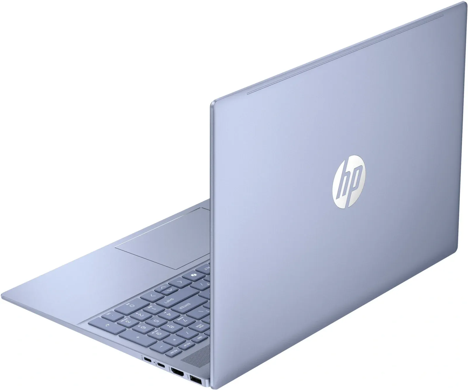 Ноутбук HP Pavilion 16-af0027ci Core Ultra 5 125U 16Gb SSD512Gb Intel Graphics 16 IPS WUXGA 1920x1200 FreeDOS lt.blue WiFi BT Cam B3PE5EA - фото 4