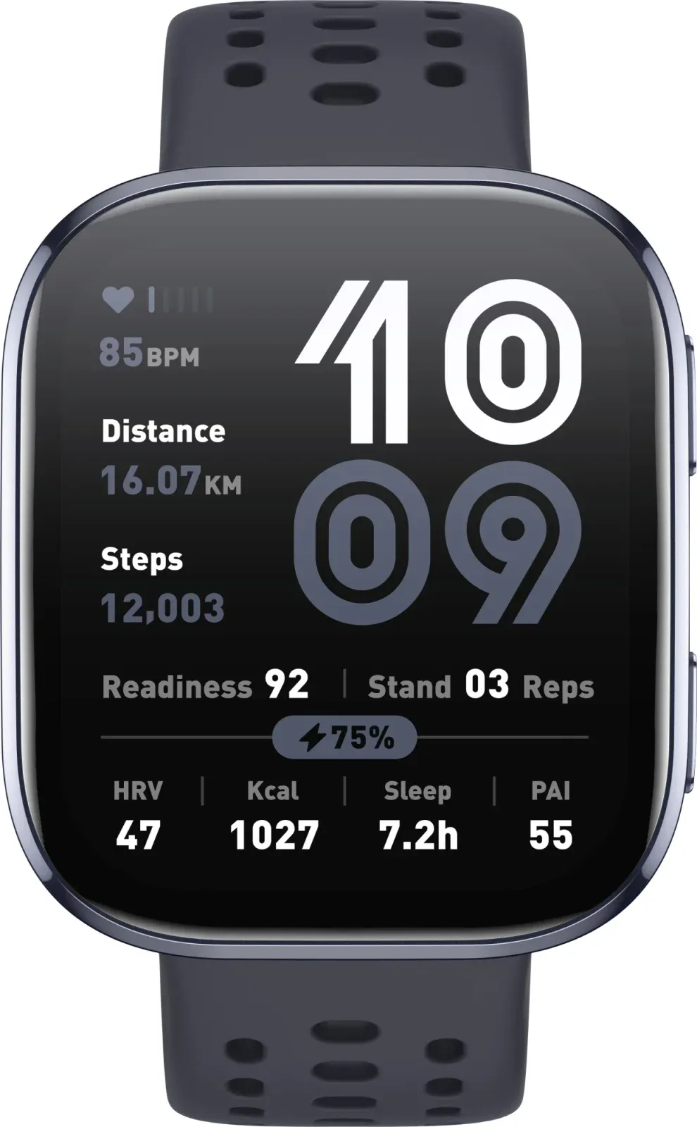 Смарт-часы Amazfit Bip 6 A2435 1.97 AMOLED корп.черный рем.черный разм.брасл.:130-195мм 6970100377866 - фото 4