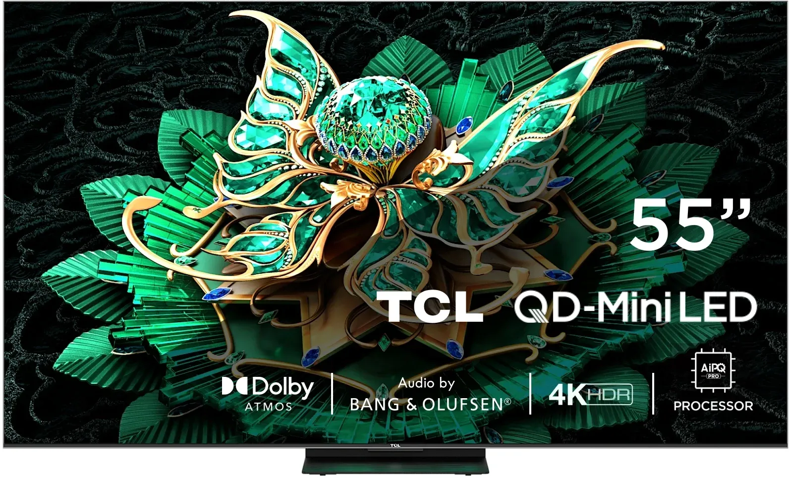 Телевизор LED TCL 55 55C7K QD-Mini LED Frameless черный 4K Ultra HD 144Hz MEMC DVB-T DVB-T2 DVB-C DVB-S DVB-S2 USB WiFi Smart TV - фото 8