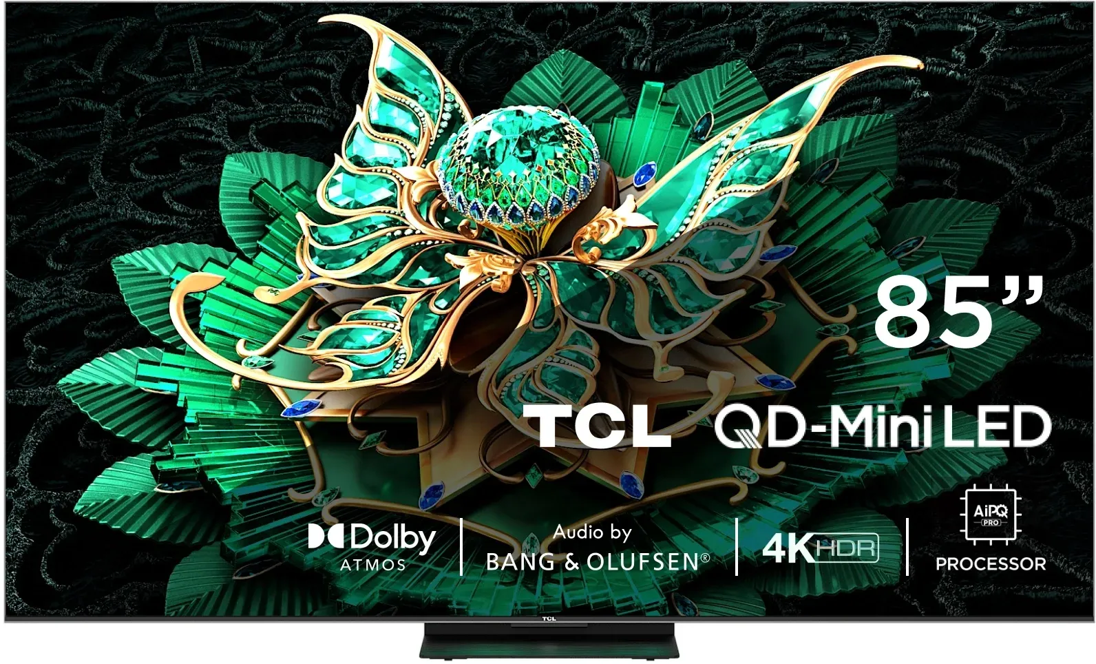 Телевизор LED TCL 85 85C7K QD-Mini LED Frameless черный 4K Ultra HD 144Hz MEMC DVB-T DVB-T2 DVB-C DVB-S DVB-S2 USB WiFi Smart TV - фото 8