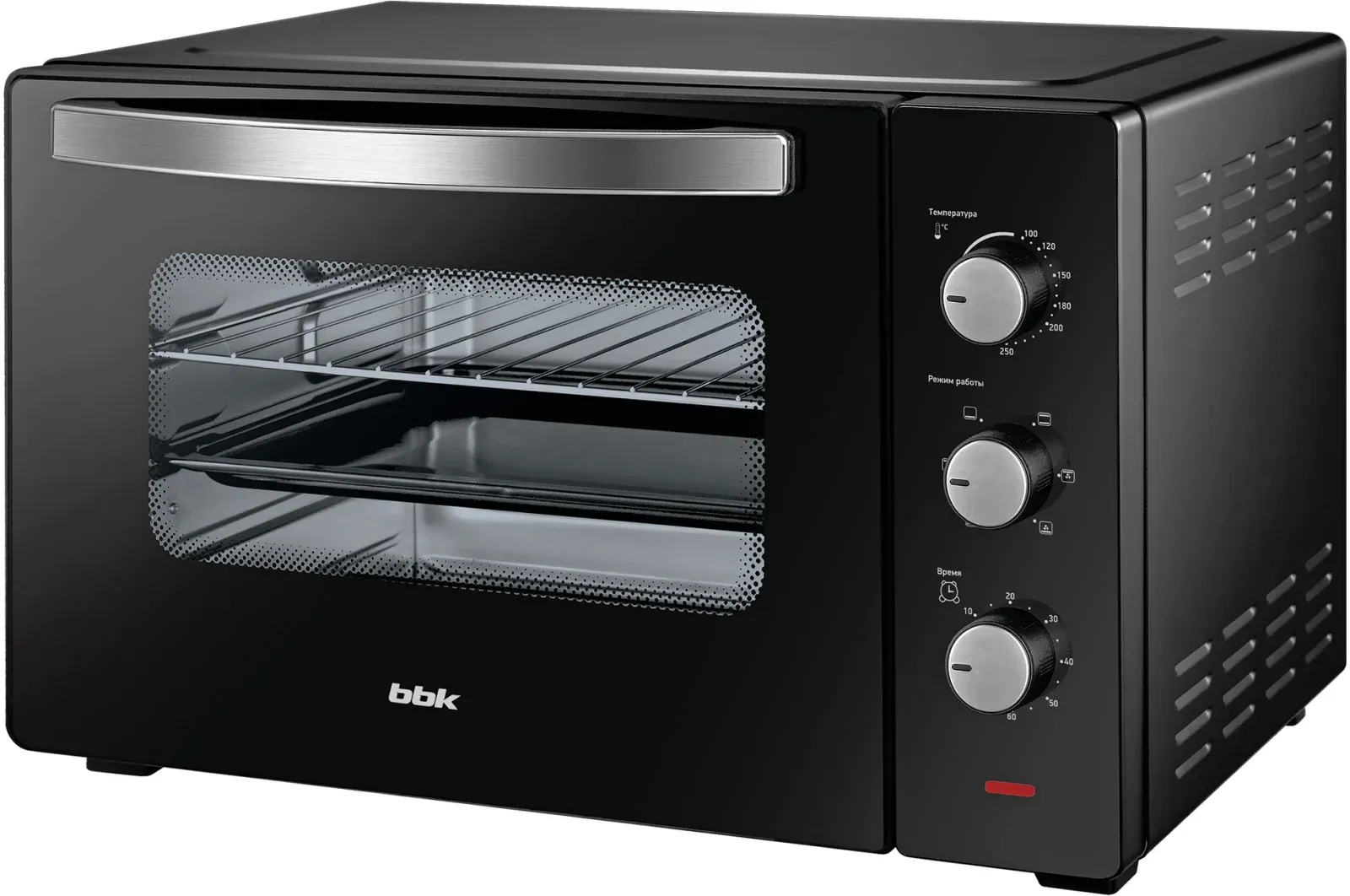 Мини-печь BBK OE4037M B 40л. 1600Вт черный, 40 л - фото 2