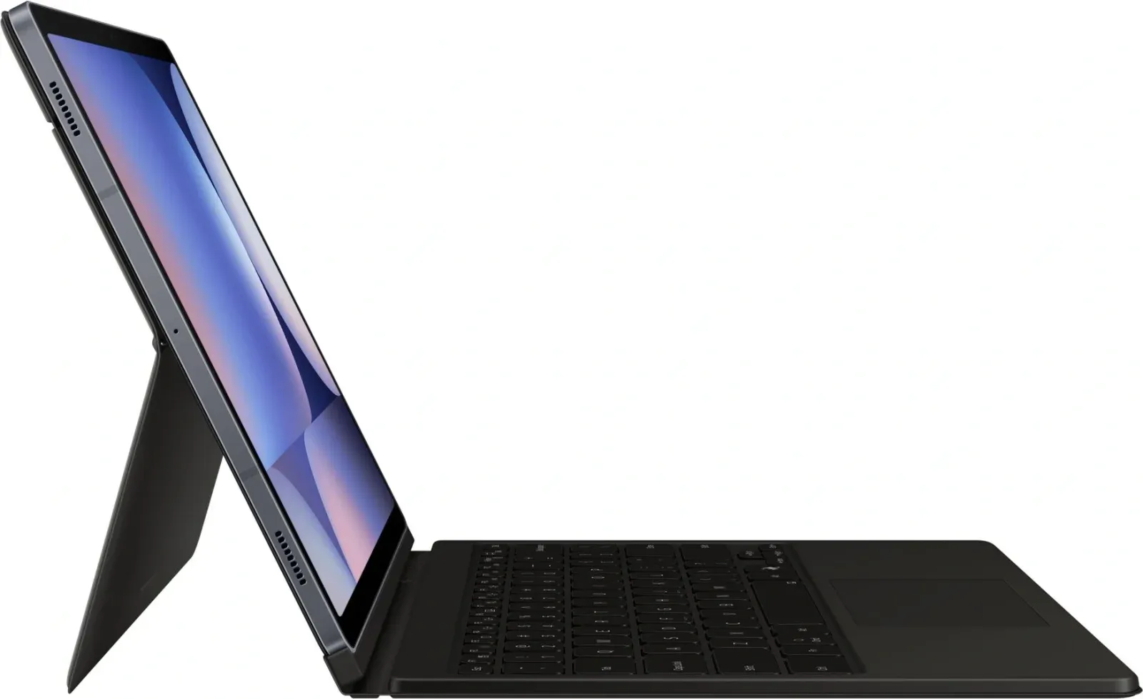 Чехол-клавиатура Samsung для Samsung Galaxy Tab S9+/S9 FE+/S10+ Book Cover Keyboard поликарбонат/полиуретан черный EF-DX825UBRGRU - фото 8