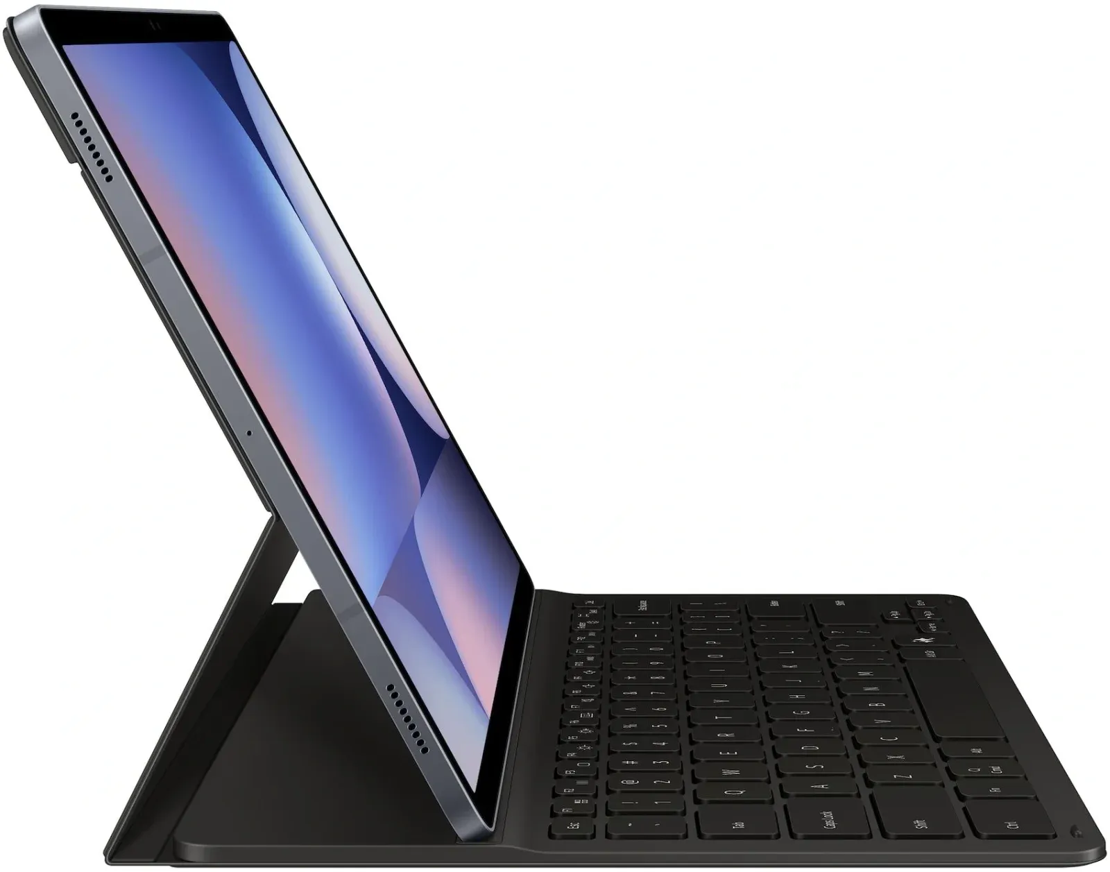 Чехол-клавиатура Samsung для Galaxy Tab S10+/S9+/S9 FE+ EF-DX820UBRGRU поликарбонат/полиуретан черный - фото 2