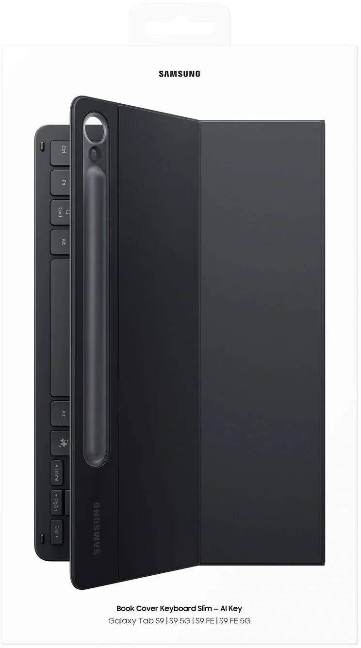 Чехол-клавиатура Samsung для Samsung Galaxy Tab S10 FE EF-DX720UBRGRU поликарбонат/полиуретан черный - фото 6