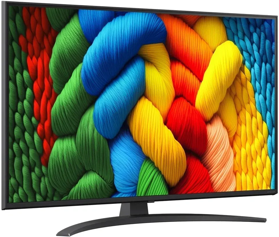 Телевизор LED LG 43 43NANO81A6A.ARUG черный 4K Ultra HD 60Hz DVB-T DVB-T2 DVB-C DVB-S DVB-S2 USB WiFi Smart TV - фото 2