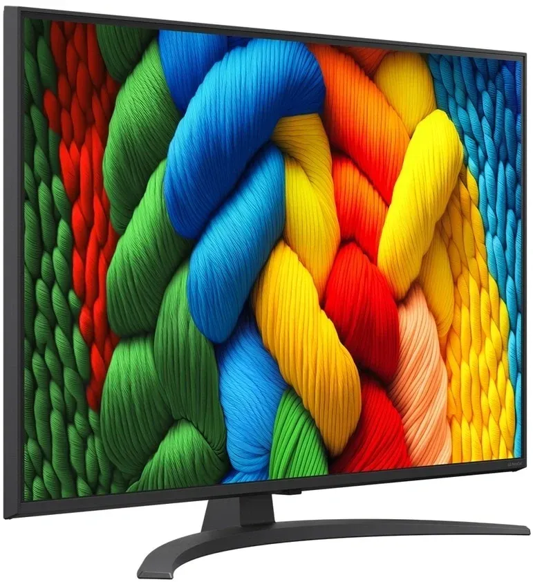 Телевизор LED LG 43 43NANO81A6A.ARUG черный 4K Ultra HD 60Hz DVB-T DVB-T2 DVB-C DVB-S DVB-S2 USB WiFi Smart TV - фото 3