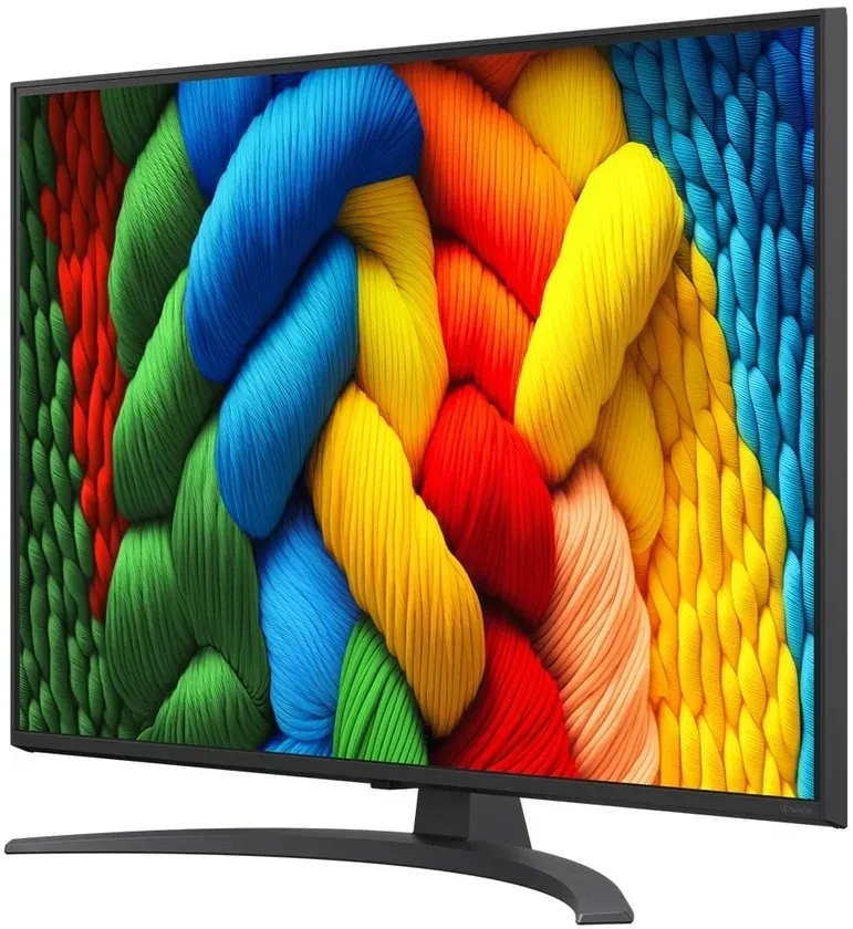 Телевизор LED LG 43 43NANO81A6A.ARUG черный 4K Ultra HD 60Hz DVB-T DVB-T2 DVB-C DVB-S DVB-S2 USB WiFi Smart TV - фото 4
