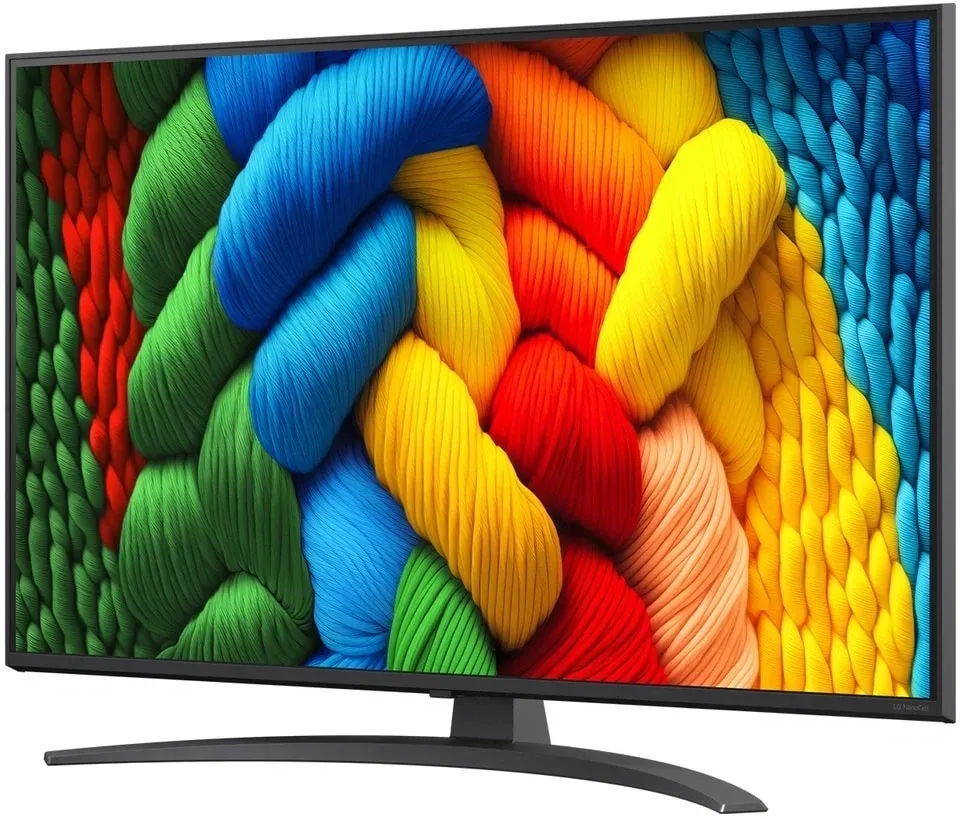 Телевизор LED LG 43 43NANO81A6A.ARUG черный 4K Ultra HD 60Hz DVB-T DVB-T2 DVB-C DVB-S DVB-S2 USB WiFi Smart TV - фото 5