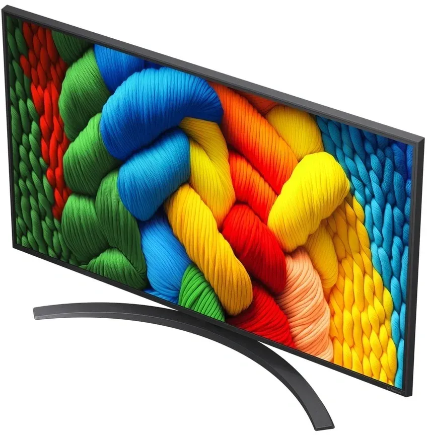 Телевизор LED LG 43 43NANO81A6A.ARUG черный 4K Ultra HD 60Hz DVB-T DVB-T2 DVB-C DVB-S DVB-S2 USB WiFi Smart TV - фото 6