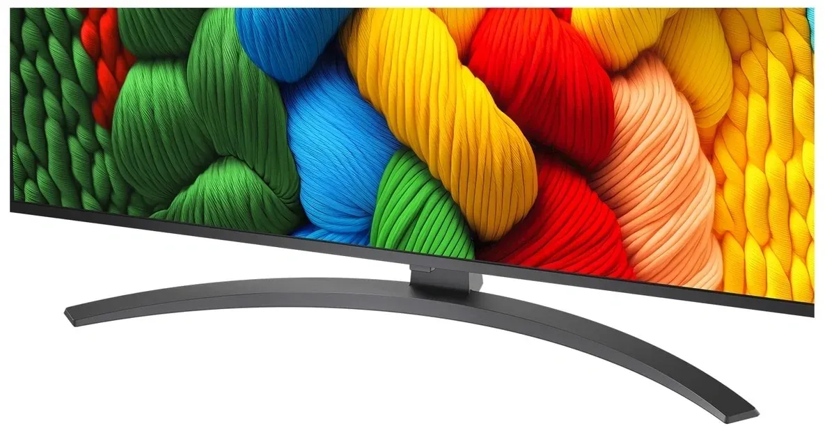 Телевизор LED LG 43 43NANO81A6A.ARUG черный 4K Ultra HD 60Hz DVB-T DVB-T2 DVB-C DVB-S DVB-S2 USB WiFi Smart TV - фото 8
