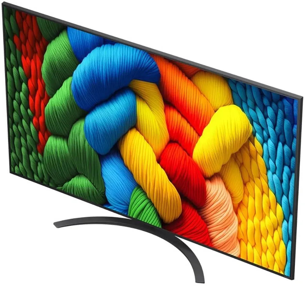 Телевизор LED LG 75 75NANO81A6A.ARUG черный 4K Ultra HD 60Hz DVB-T DVB-T2 DVB-C DVB-S DVB-S2 USB WiFi Smart TV - фото 7