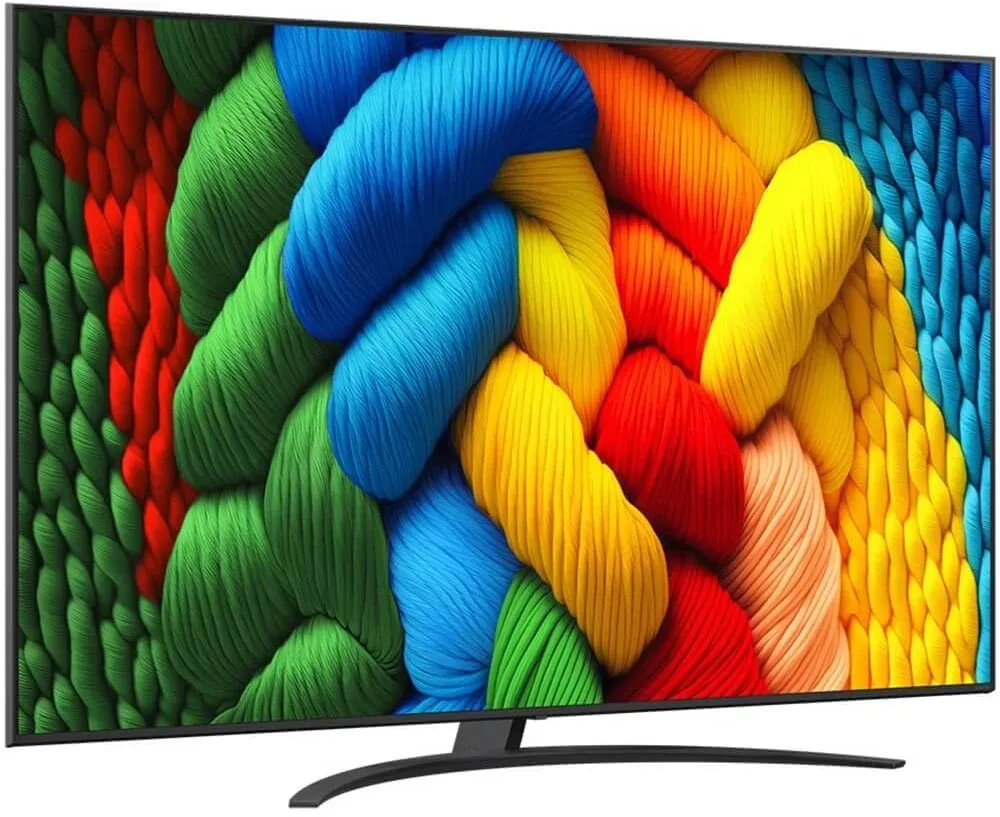 Телевизор LED LG 86 86NANO81A6A.ARUG черный 4K Ultra HD 60Hz DVB-T DVB-T2 DVB-C DVB-S DVB-S2 USB WiFi Smart TV - фото 2