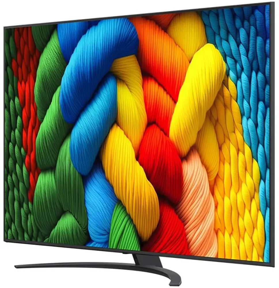Телевизор LED LG 86 86NANO81A6A.ARUG черный 4K Ultra HD 60Hz DVB-T DVB-T2 DVB-C DVB-S DVB-S2 USB WiFi Smart TV - фото 3