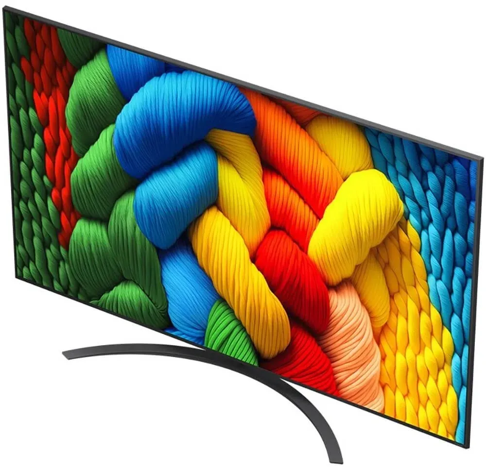 Телевизор LED LG 86 86NANO81A6A.ARUG черный 4K Ultra HD 60Hz DVB-T DVB-T2 DVB-C DVB-S DVB-S2 USB WiFi Smart TV - фото 5