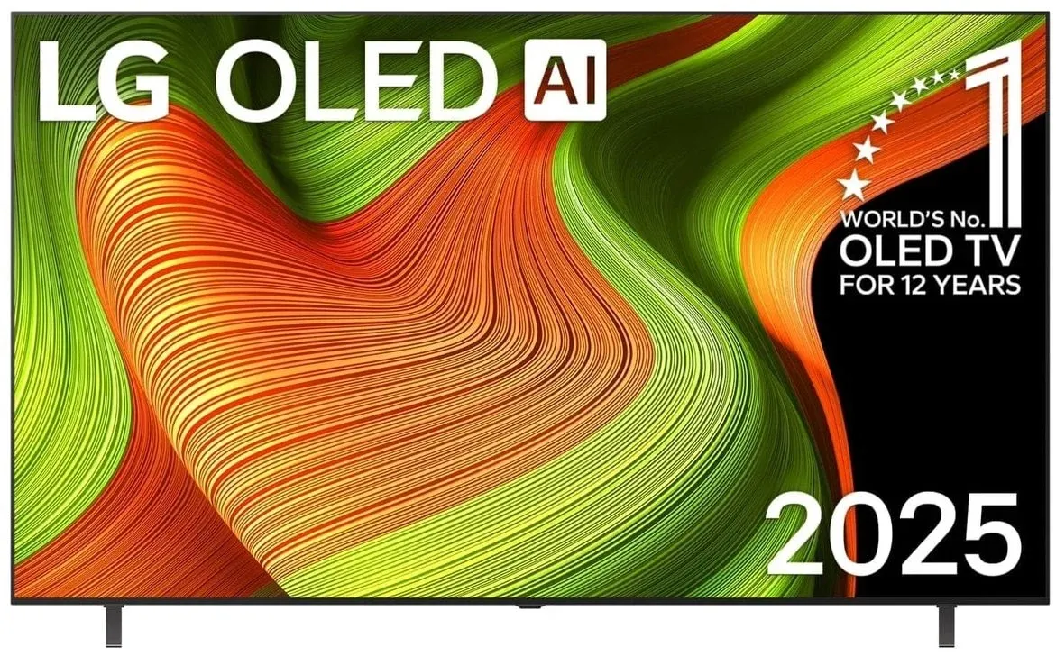 Телевизор OLED LG 77 OLED77B5RLA.ARUG коричневый/серый 4K Ultra HD 120Hz DVB-T DVB-T2 DVB-C DVB-S2 USB WiFi Smart TV - фото 1
