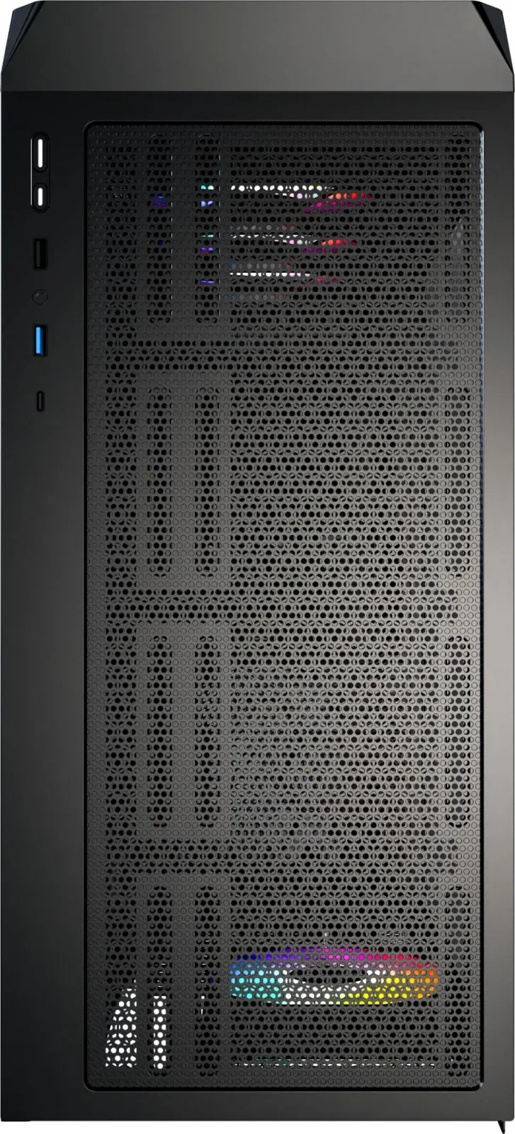 Корпус Montech X5 черный без БП ATX 8x120mm 2x140mm 1xUSB2.0 1xUSB3.0 audio bott PSU - фото 6