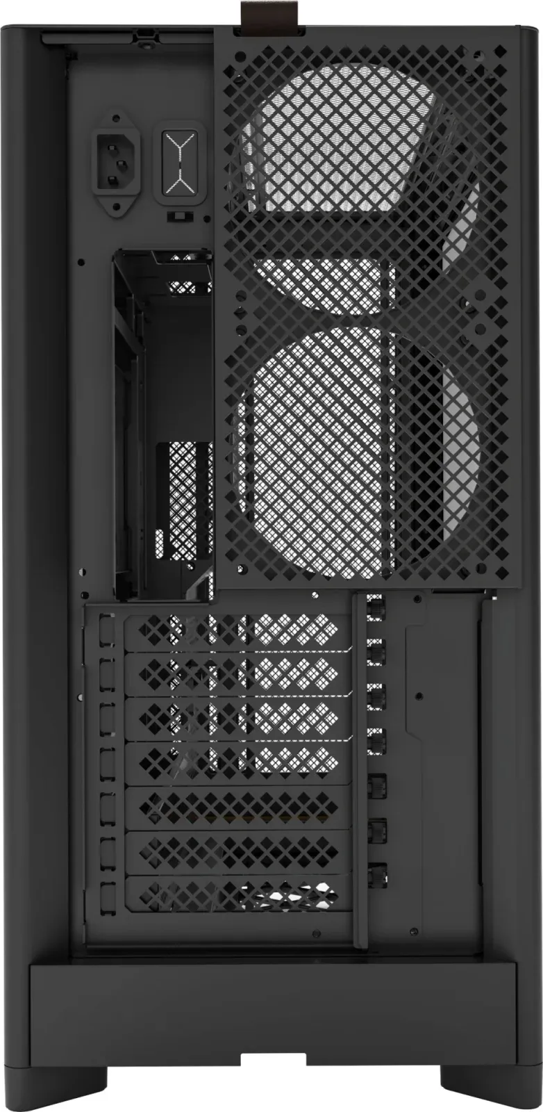 Корпус Montech HS01 черный без БП ATX 11x120mm 2x140mm 2xUSB3.0 audio - фото 5