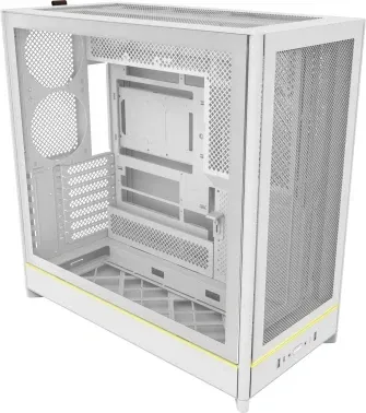 Корпус Montech HS01 белый без БП ATX 11x120mm 2x140mm 2xUSB3.0 audio - фото 8
