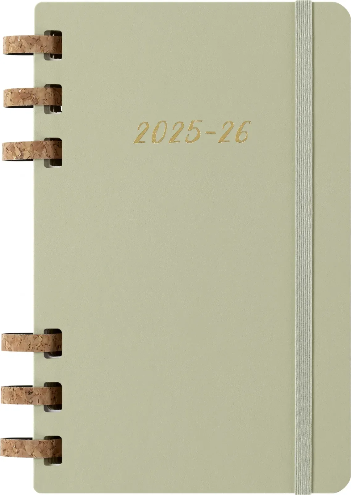 Еженедельник Moleskine ACADEMIC SPIRAL Large 150х210мм 200стр. спираль киви - фото 1