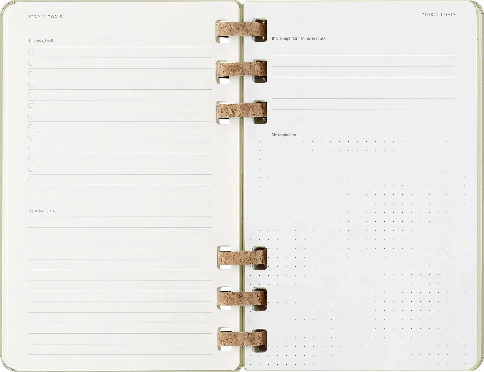 Еженедельник Moleskine ACADEMIC SPIRAL Large 150х210мм 200стр. спираль киви - фото 7