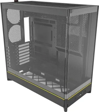 Корпус Montech HS02 черный без БП ATX 8x120mm 2xUSB3.0 audio - фото 8