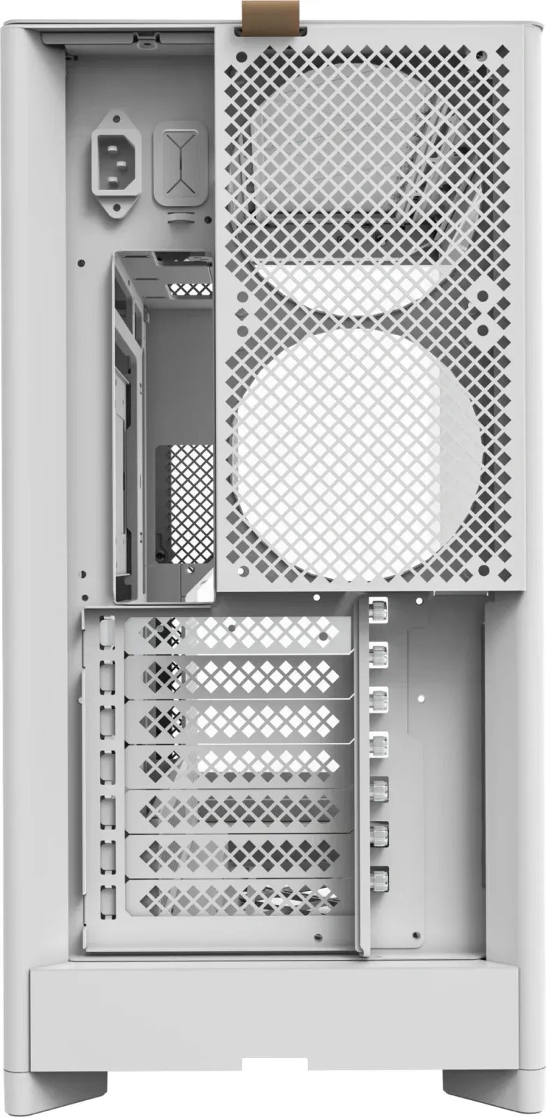 Корпус Montech HS02 белый без БП ATX 8x120mm 2xUSB3.0 audio - фото 5