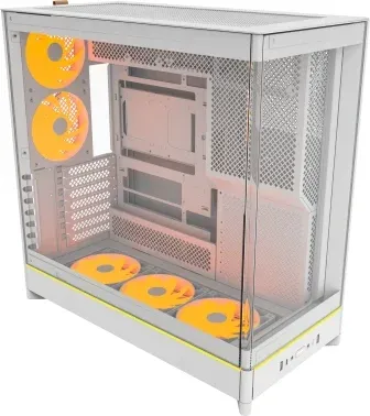 Корпус Montech HS02 Pro белый без БП ATX 8x120mm 2xUSB3.0 audio - фото 8