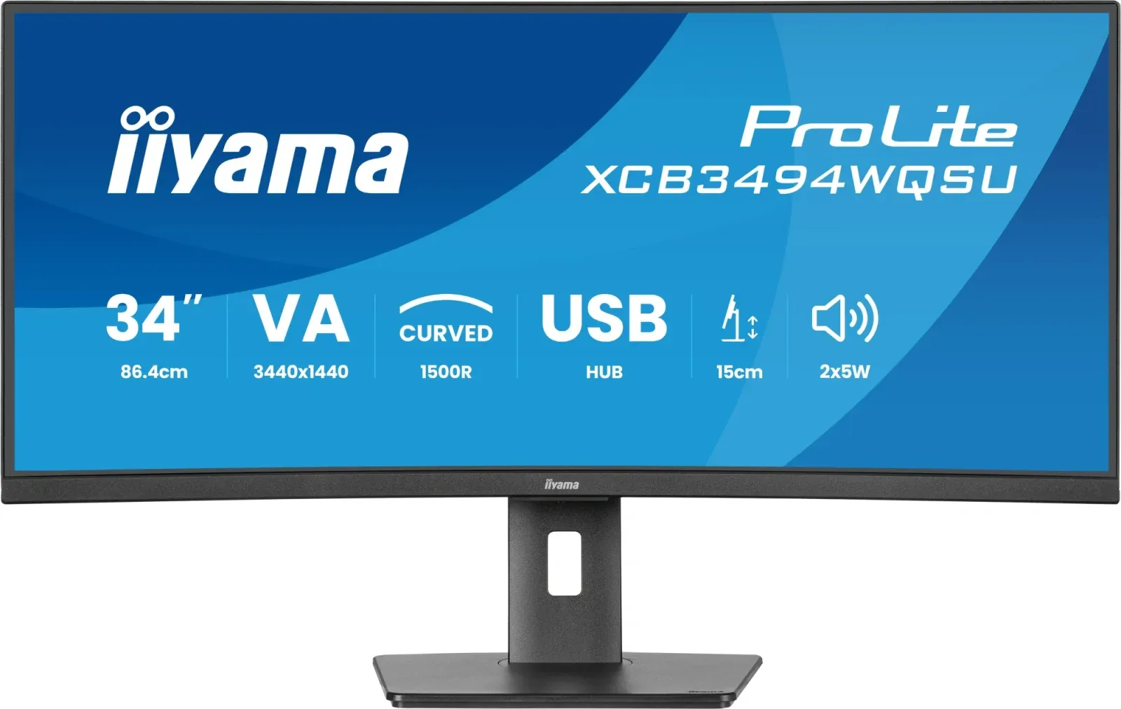 Мониторы ЖК IIYAMA XCB3497WQSNPH-B1 - фото 1