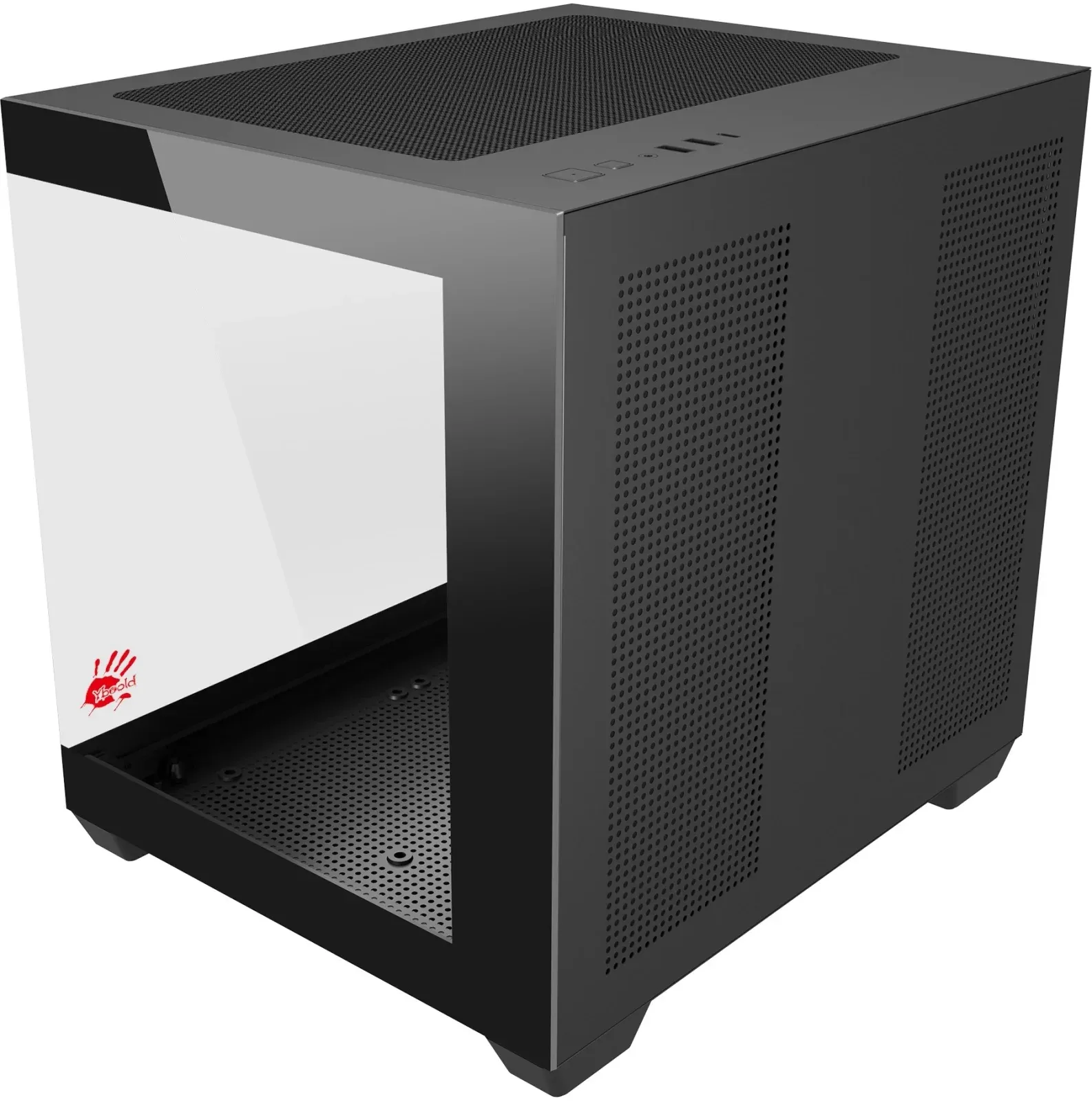 Корпус Bloody CC-121 черный без БП mATX 7x120mm 1xUSB2.0 1xUSB3.0 audio - фото 8