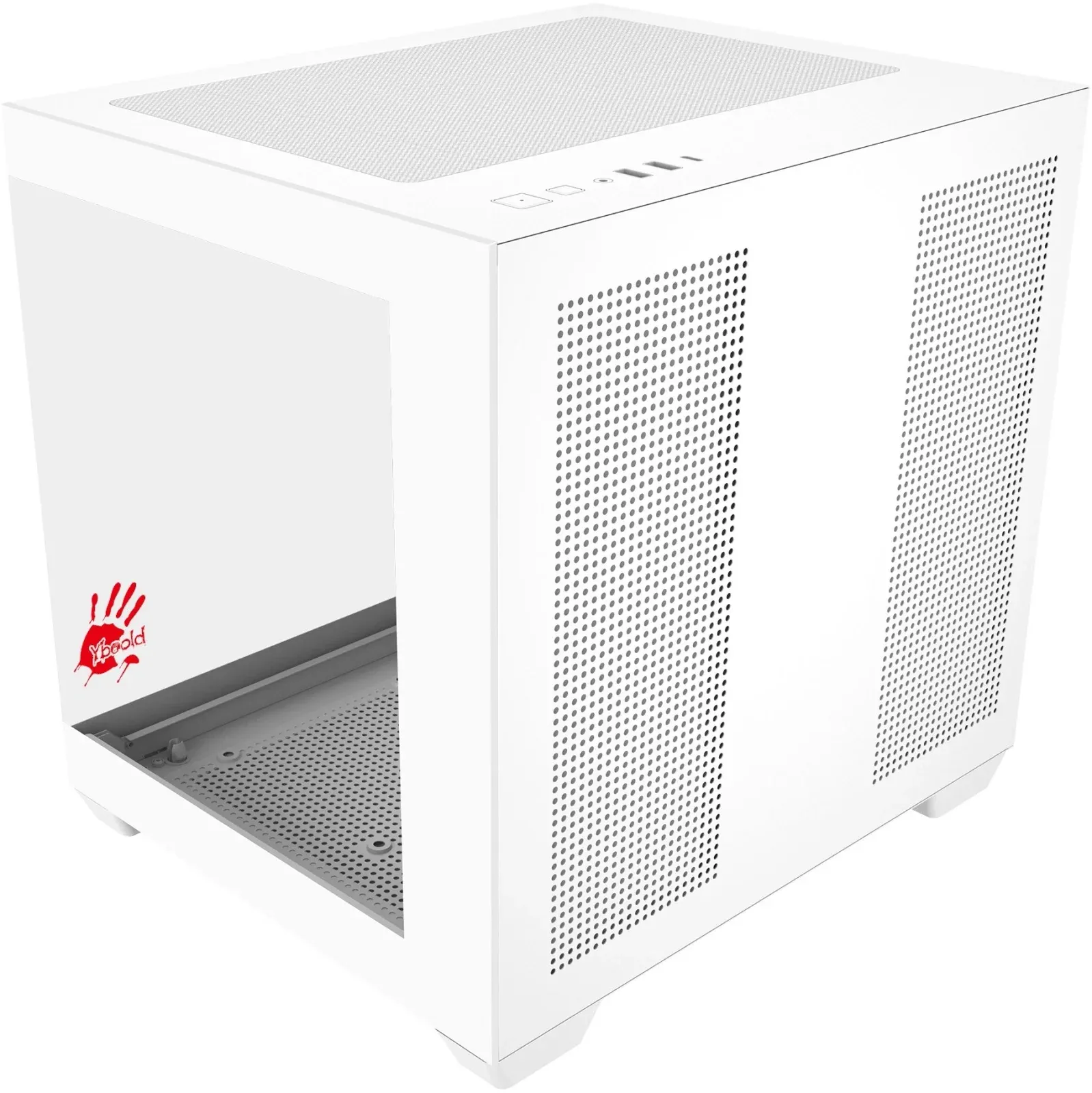 Корпус Bloody CC-121 белый без БП mATX 7x120mm 1xUSB2.0 1xUSB3.0 audio - фото 8