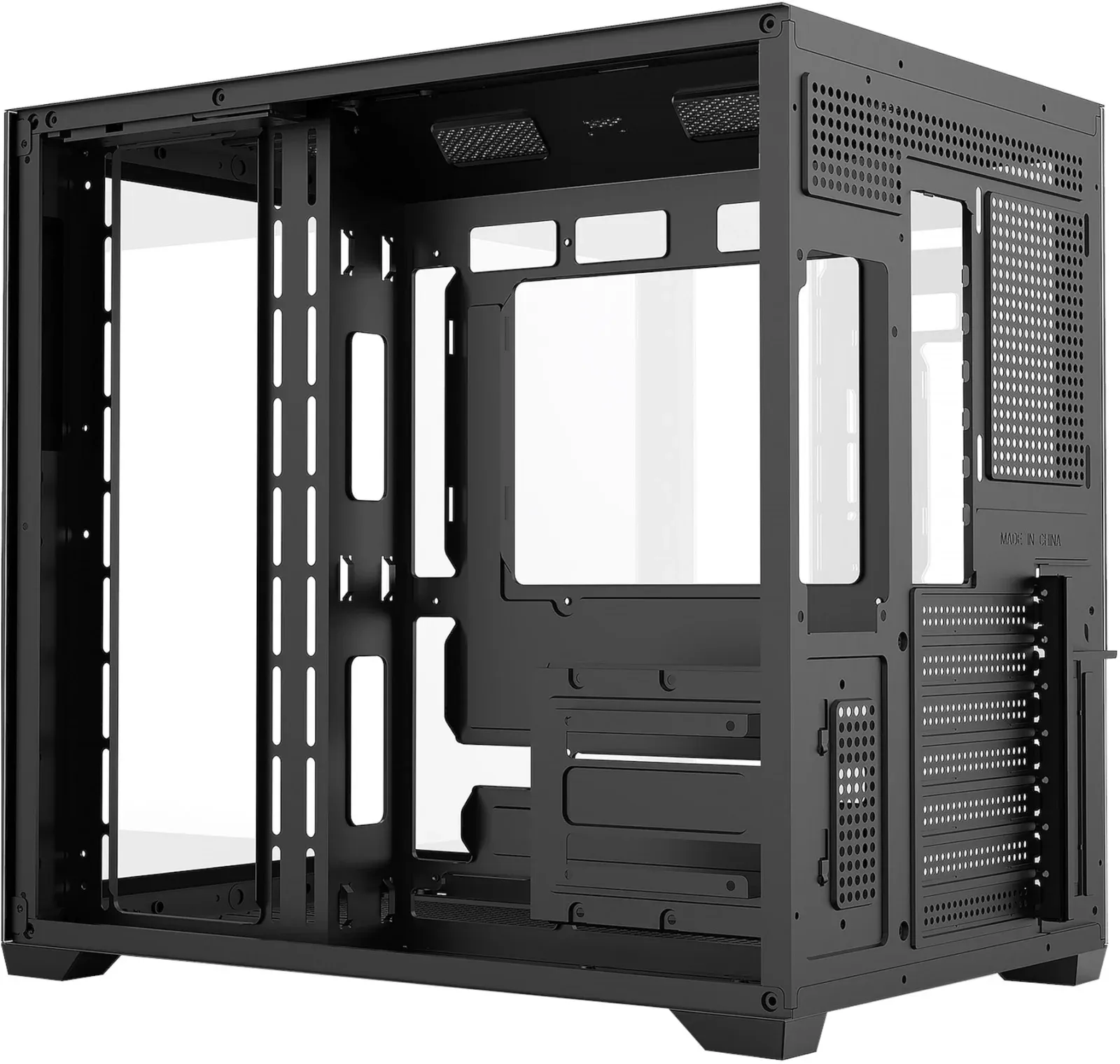 Корпус Bloody CC-122 черный без БП ATX 10x120mm 1xUSB2.0 1xUSB3.0 audio - фото 6