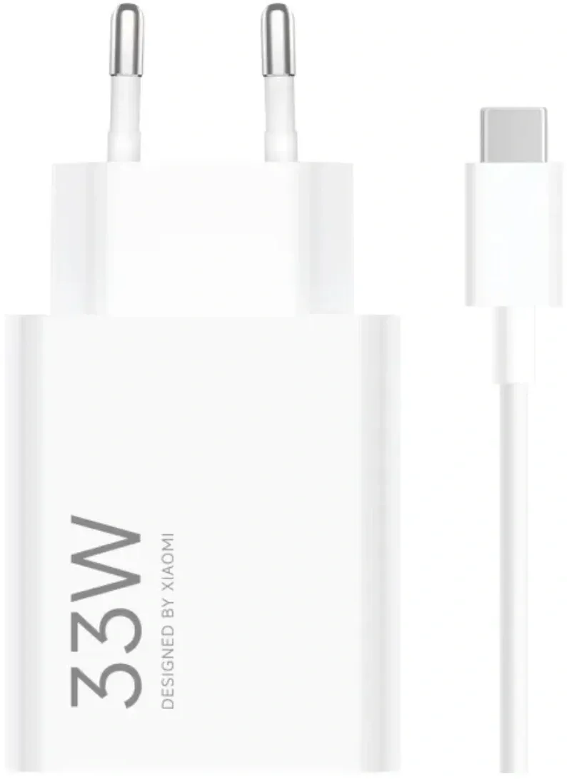Сетевое зар./устр. Xiaomi BHR9956EU 33W 3A PD USB универсальное белый - фото 1