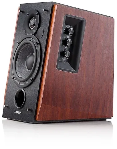 Колонки Edifier R1700BT 2.0 коричневый 66Вт BT - фото 7