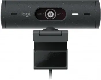 Камера Web Logitech HD Webcam Brio 500 черный 4Mpix 1920x1080 USB Type-C с микрофоном 960-001424 - фото 6