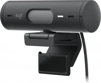 Камера Web Logitech HD Webcam Brio 500 черный 4Mpix 1920x1080 USB Type-C с микрофоном 960-001424 - фото 7