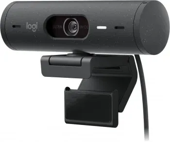 Камера Web Logitech HD Webcam Brio 500 черный 4Mpix 1920x1080 USB Type-C с микрофоном 960-001424 - фото 8