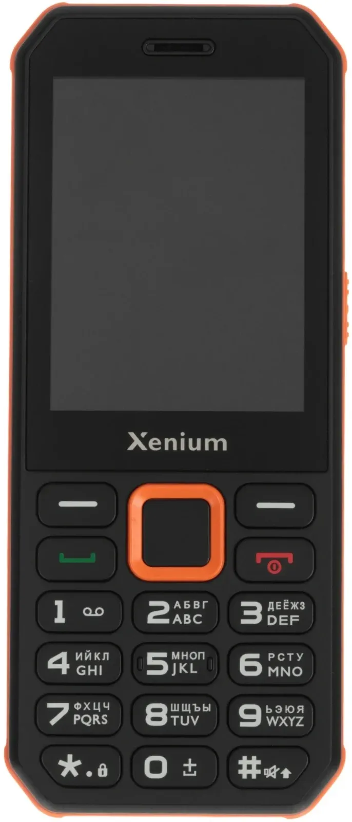 Мобильный телефон Xenium X300 черный/оранжевый моноблок 2Sim 2.8 240x320 Nucleus 0.3Mpix GSM900/1800 MP3 FM microSD max32Gb - фото 2