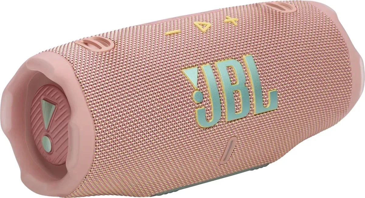 Портативная акустика JBL Charge 6 розовый - фото 2