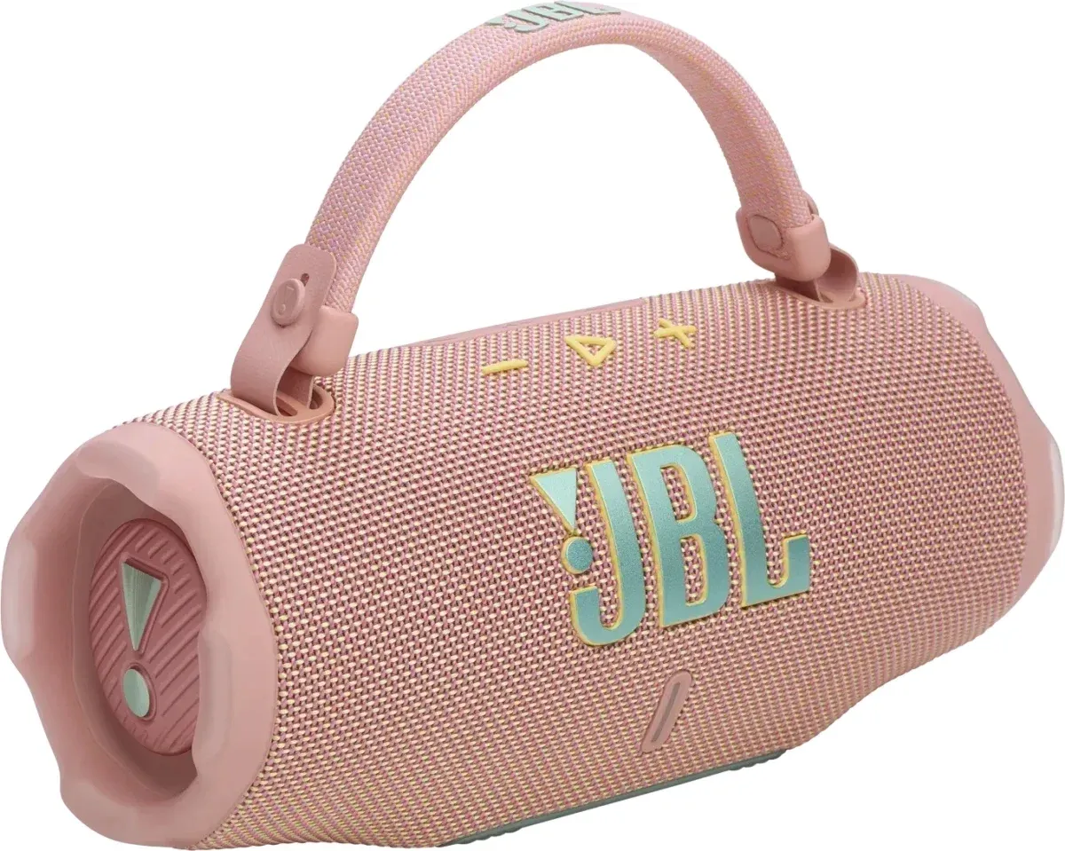 Портативная акустика JBL Charge 6 розовый - фото 4