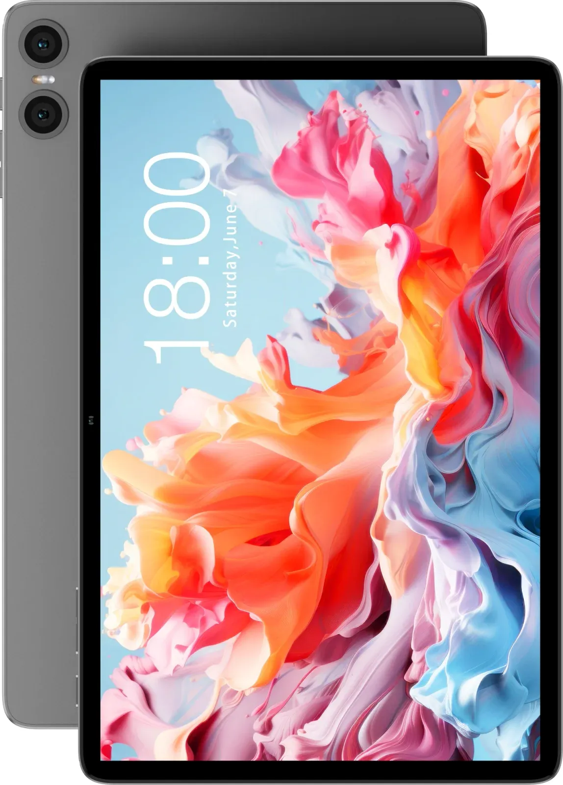 Планшет Teclast P30T Case T606 1.6 8C RAM4Gb ROM128Gb 10.1 IPS 1280x800 Android 15 серый 5Mpix 2Mpix BT WiFi microSD 256Gb 6000mAh 12hr - фото 3