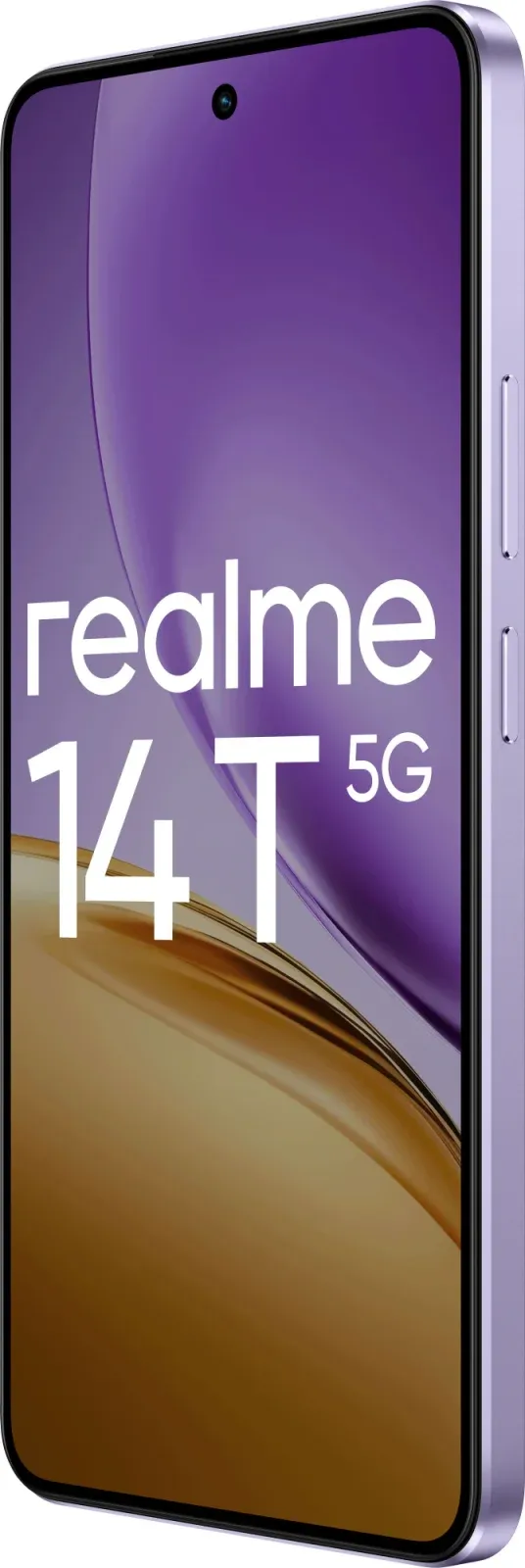 Смартфон Realme RMX5078 14T 5G 128Gb 8Gb фиолетовый моноблок 3G 4G 2Sim 6.67 1080x2400 Android 15 50Mpix 802.11 a/b/g/n/ac NFC GPS GSM900/1800 GSM1900 Protect - фото 2