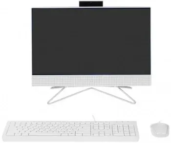 Моноблок HP 200 G4 21.5 Full HD i5 1235U 1.3 16Gb SSD512Gb Iris Xe DVDRW CR FreeDOS GbitEth WiFi BT 65W клавиатура мышь Cam белый 1920x1080 - фото 2