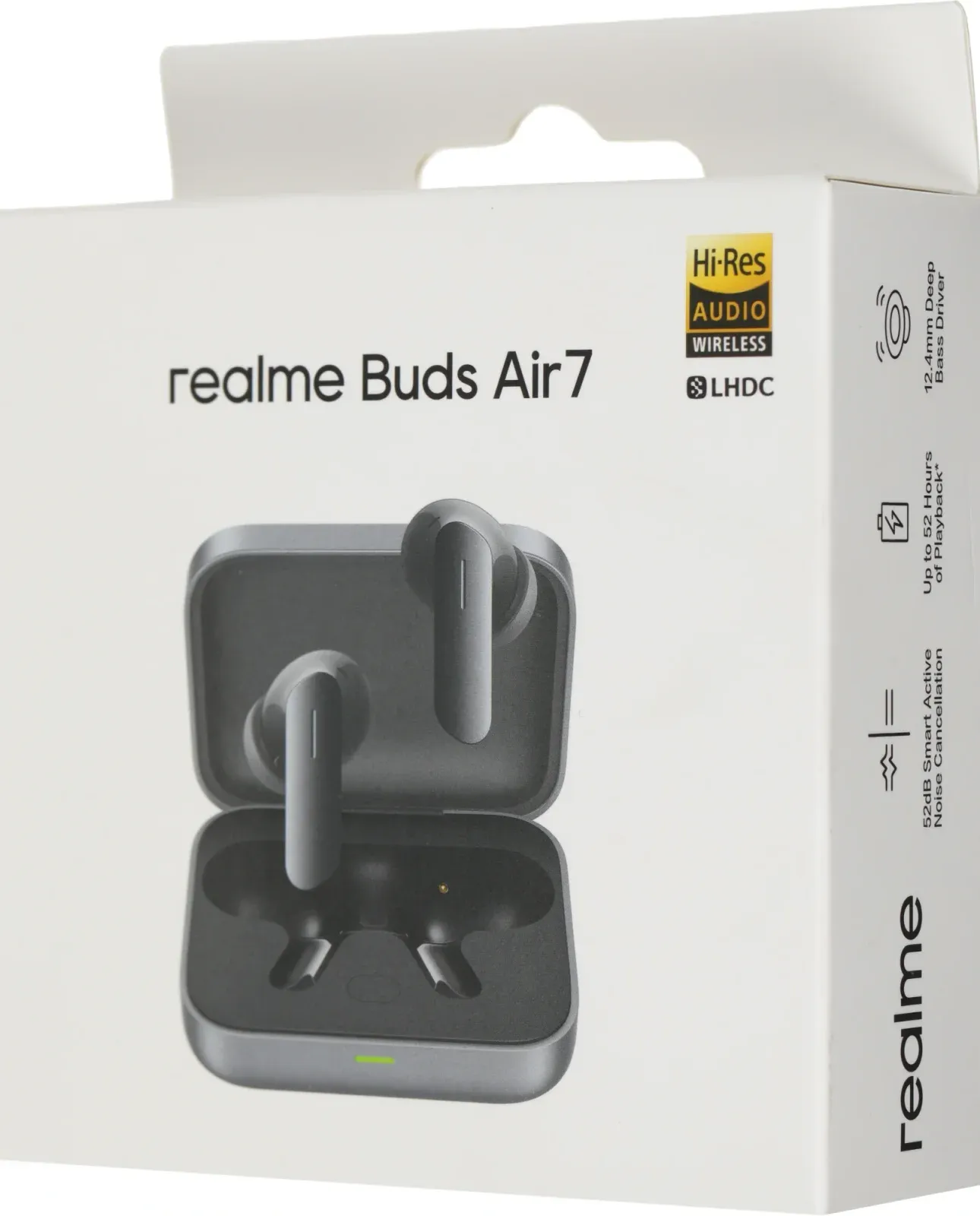 Гарнитура внутриканальные Realme Air 7 т.серый беспроводные bluetooth в ушной раковине 6941764465732, темно-серый - фото 7