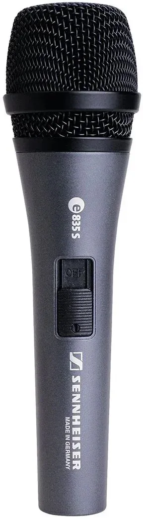 Микрофон проводной Sennheiser E 835-S черный - фото 2