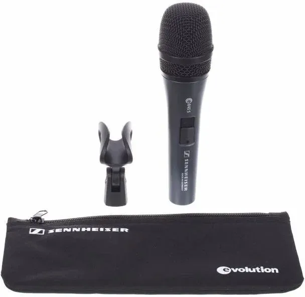 Микрофон проводной Sennheiser E 845-S серый/черный - фото 2