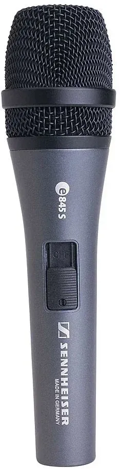 Микрофон проводной Sennheiser E 845-S серый/черный - фото 3
