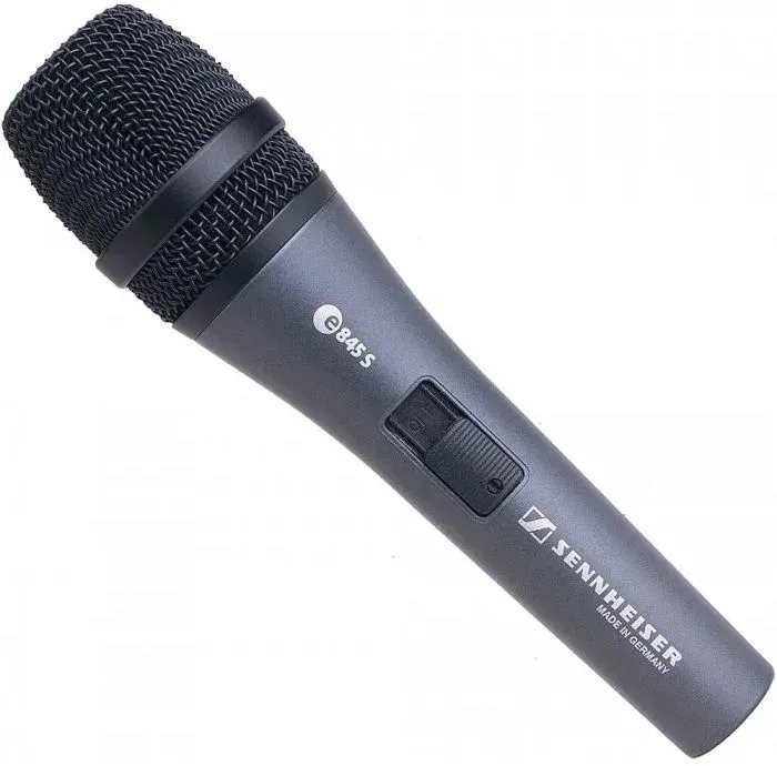 Микрофон проводной Sennheiser E 845-S серый/черный - фото 6