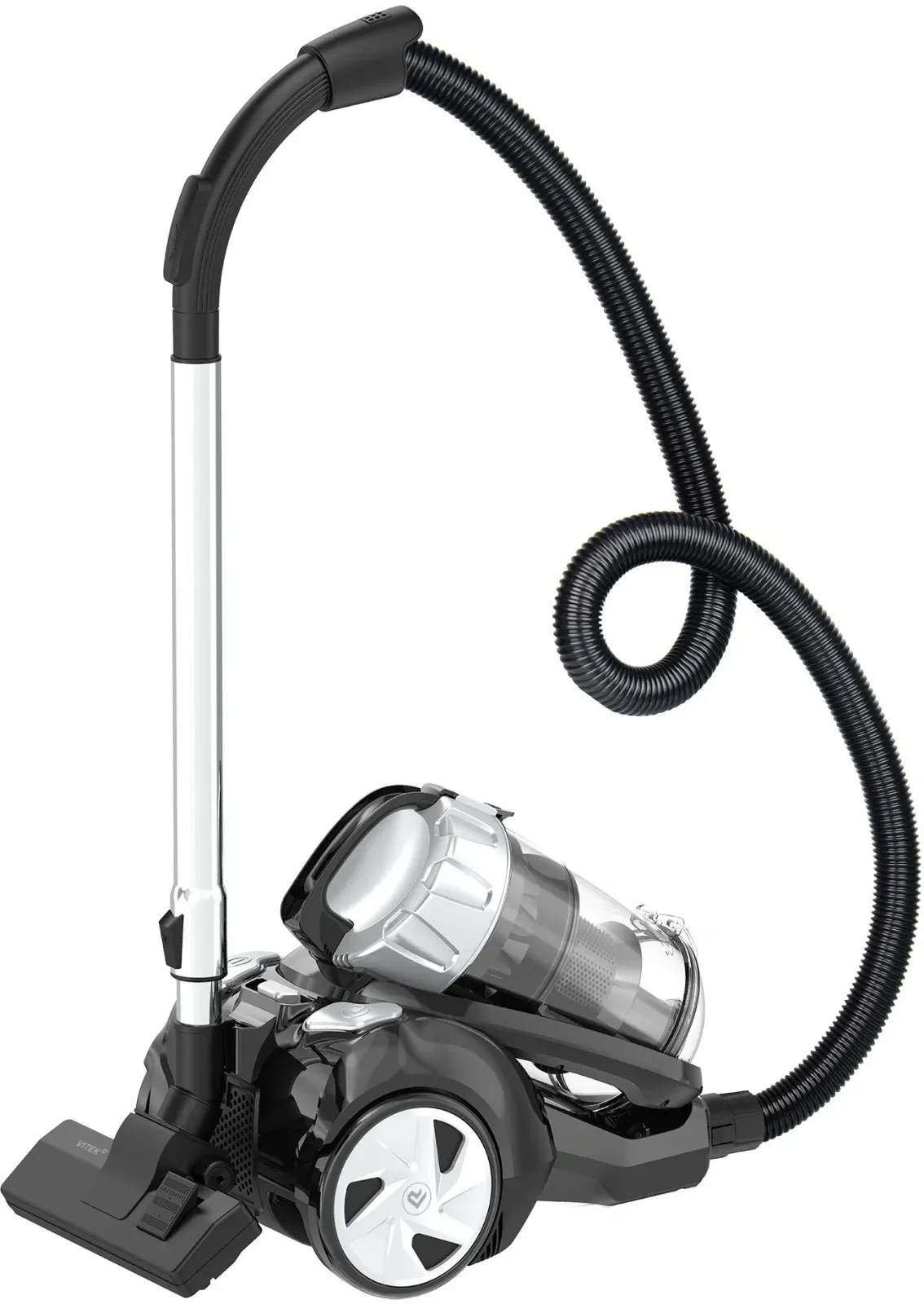 Пылесос Vitek VT-CV1230 2200Вт черный/серебристый - фото 3